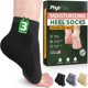 thumbnail image 1 of Calcetines hidratantes PhysFlex para talones agrietados, 3 pares, 1 of 7