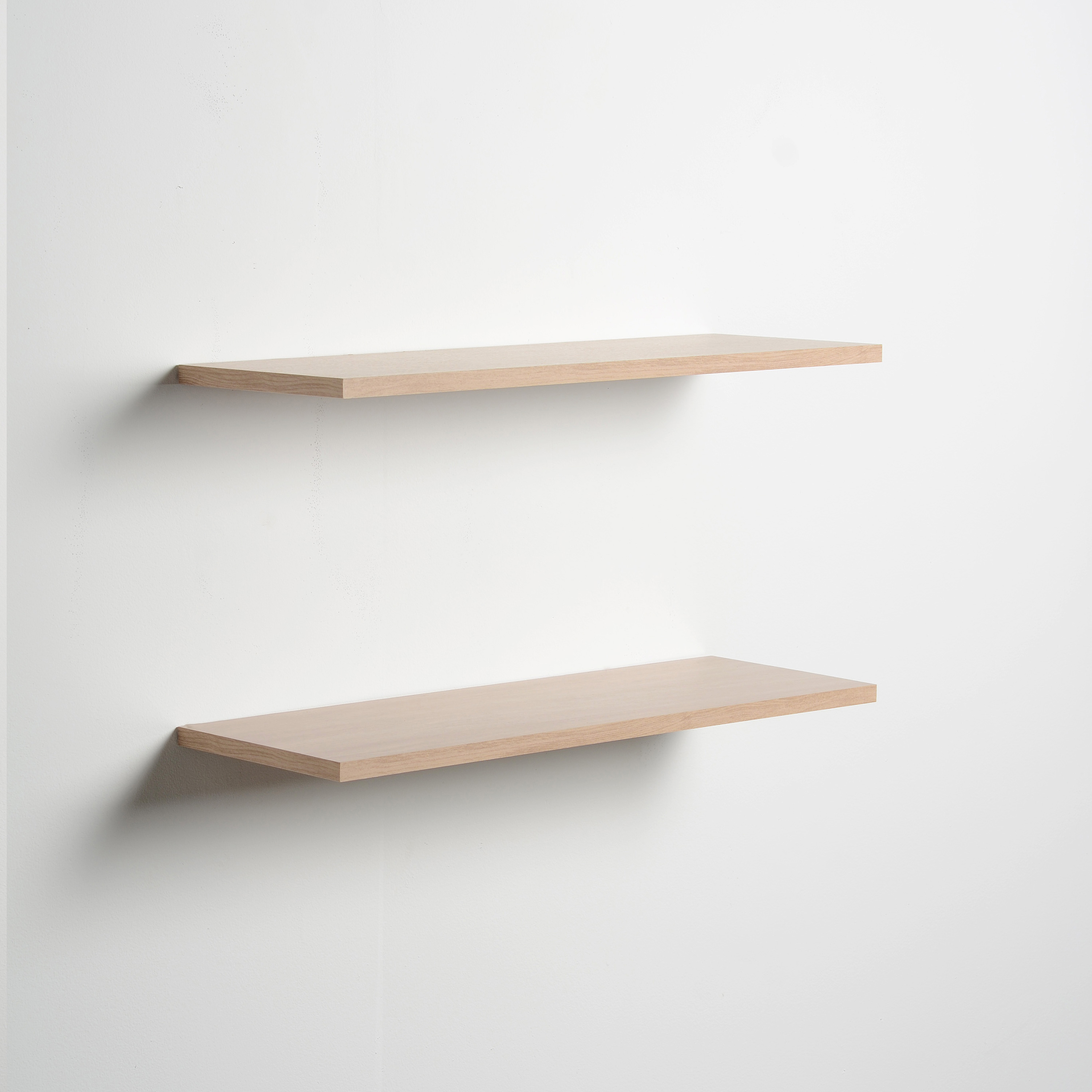 FLOATING SHELF 8 x 24 x 1/2 WOOD