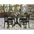 thumbnail image 2 of East West Furniture 5  Pc  small  Kitchen  Table  and  Chairs  set-Dining  Table  and  4  dinette  Chairs, 2 of 4