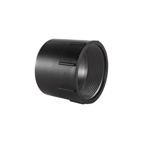 Adaptador hembra ABS de 4 pulgadas para conexión a manguera Genova
