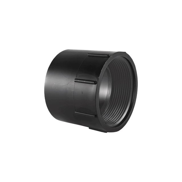 Adaptador hembra ABS de 4 pulgadas para conexión a manguera Genova