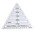 thumbnail image 3 of 60 Degree Equilateral Triangle Quilting Ruler for Quilting Paper Arts Craft, 3 of 8