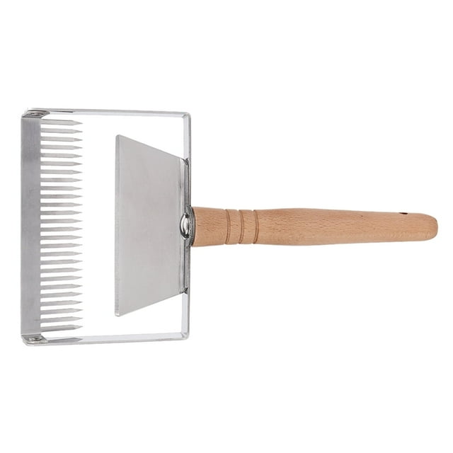 Herramienta de apicultura, horquilla desoperculadora ancha para apicultura, horquilla desoperculadora, pala para miel, diseño de última generación