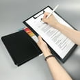 thumbnail image 6 of Foldable Clipboard with Elastic 2 Layer Folding Nurse Clipboard with Elastic Pocket Writing Pad for Office, 6 of 9