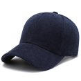 thumbnail image 1 of FS 2023 Trendy Army Green Corduroy Baseball Cap For Men Women High Quality Solid Color Hip Hop Snapback Caps Bone Trucker Hat56-60CM Gao Jinjia LED, 1 of 2