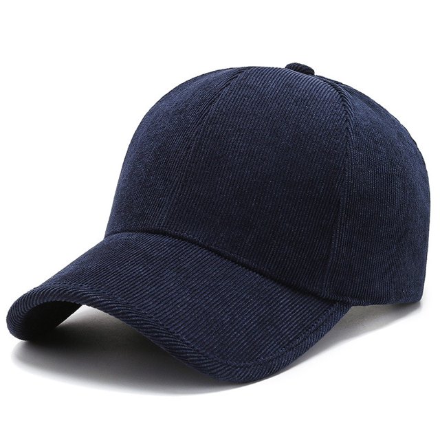 FS 2023 Trendy Army Green Corduroy Baseball Cap For Men Women High Quality Solid Color Hip Hop Snapback Caps Bone Trucker Hat56-60CM Gao Jinjia LED