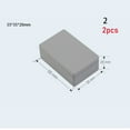 thumbnail image 1 of 1/2pcs Hot White/Grey High Quality ABS Plastic Enclosure Boxes Waterproof Cover Project Electronic Project Box Instrument Case 2PCS STYLE 2, 1 of 8