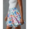 thumbnail image 3 of KISSMODA Flowy Shorts for Women Chiffon Ruffle Skorts Mini Skirts for Teen Girls, 3 of 5