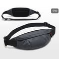 thumbnail image 2 of Bolsa de mensajero impermeable de alta capacidad para deportes al aire libre (gris), 2 of 6