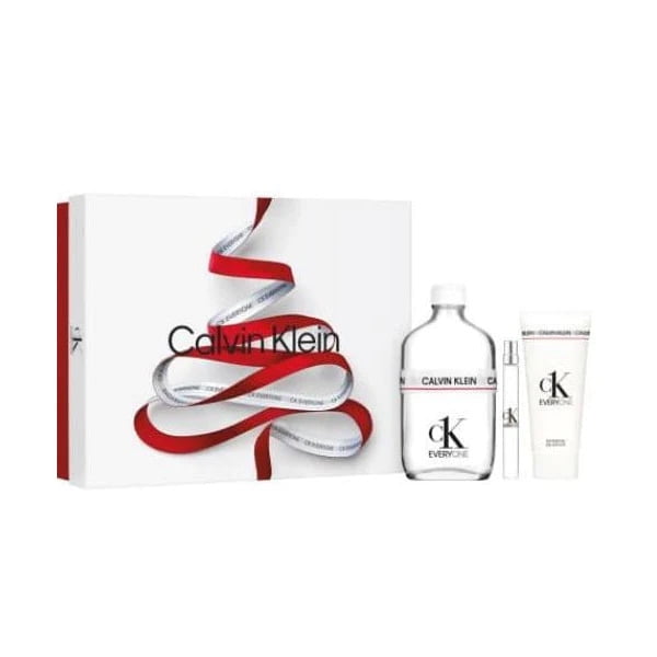 SET CK EVERYONE 3PZS 200ML EDT SPRAY SHOWER GEL 100ML 10ML EDT SPRAY Calvin  Klein Ck EveryOne