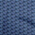 thumbnail image 1 of oneOone Viscose Chiffon Blue Fabric Floral Diy Clothing Quilting Fabric Print Fabric By Yard 42 Inch Wide, 1 of 5