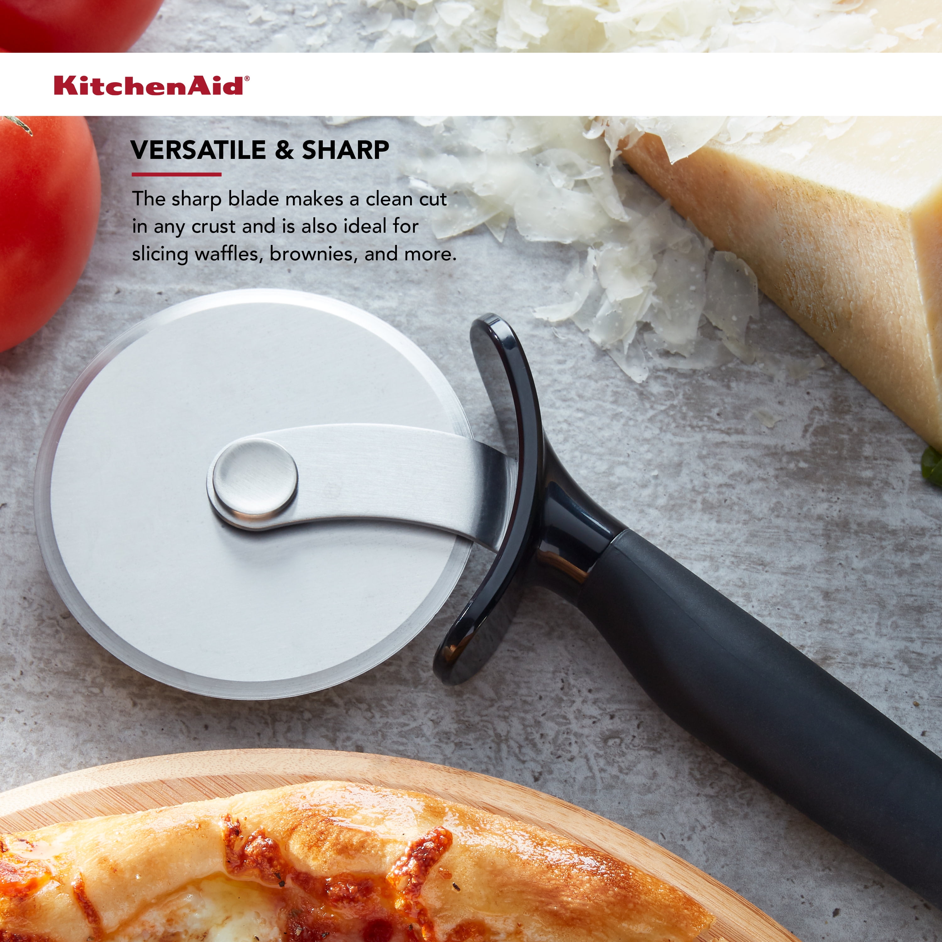 KitchenAid Gourmet Pizza Wheel Cutter - Black 1 ct