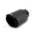 thumbnail image 2 of Mishimoto Carbon Fiber Exhaust Tip, 3”, Black, 2 of 4
