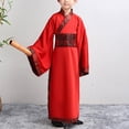 thumbnail image 1 of Boys Chinese Ancient Court Robe for Kids Stage Performance Apparel for Traditional Themed Dressup for Party and Home Use, 1 of 5
