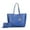 Royal Blue, variant on MKF Collection Sadie Oversize Tote Bag & Wallet Set, Crocodile Vegan Leather Shoulder bag Handbag by Mia K