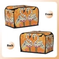 thumbnail image 3 of Lsque Halloween Flamingos Print 2 Slice Toaster Cover , Kitchen Appliance Dustproof Protector , Toaster Protector Dustproof Kitchen Appliance Cover, 3 of 7