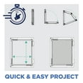 thumbnail image 6 of ADFORS FITFrame Custom Window Screen Replacement Kit, Adjustable Screen Frame, and Mesh, 6 of 7