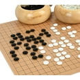 thumbnail image 5 of Go Masters Intermediate Go Set - Dual Side Wooden Board, Glass Stones and Bowls, 5 of 5