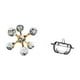 thumbnail image 5 of Figura decorativa de cristal con forma de esfera para dulces, tarro de caramelos con tapa, adorno transparente, ideal para regalar o decorar la mesa d, 5 of 8