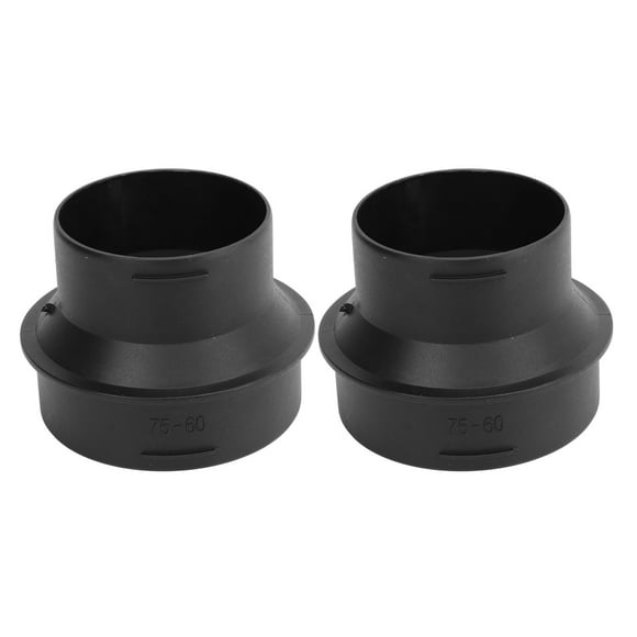 1pair Parking Heater Adapter Tube 60 to 75MM Heater Ducting Pipe Joiner Connector for Webasto Heater