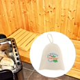 thumbnail image 3 of Sauna Banya Wool Felt Hat Hats Natural Russian Bath Bath House Head Spa Head Protection D, 3 of 8