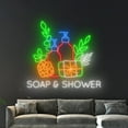 thumbnail image 5 of Handmadetneonsign Soap And Shower Led Sign, Soap And Shower Neon Light, Bathroom Sign, Home Decor, 5 of 5