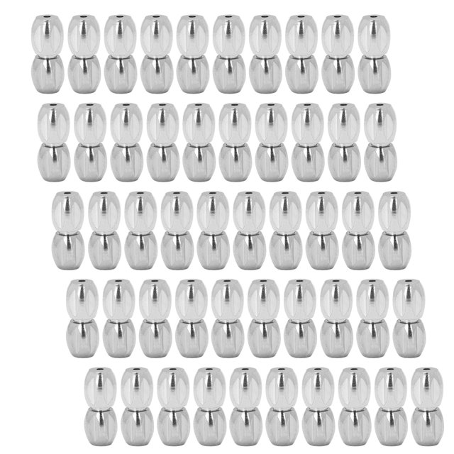 Jewelry Clasp,50Pcs Bracelet Clasp Necklace Handicraft Clasp Jewelry Making Tool Ultimate Reliability