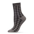 thumbnail image 4 of MeMoi Women's Classic Houndstooth Cotton Blend Crew Sock - Womens - Female, 4 of 6