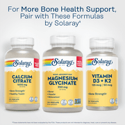 Solaray Magnesium Glycinate with BioPerine, Healthy Relaxation, Muscle Function & Bone Support, 30 Servings, 120 VegCaps