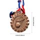 thumbnail image 4 of Medalla Deportiva Baloncesto 6 5 Cm Con Cinta para El Cuello Ganadores (cobre), 4 of 8