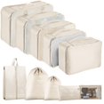 thumbnail image 1 of Juego de 10 bolsas organizadoras de equipaje Packing Cubes YEEYAA para toda la familia, 1 of 6
