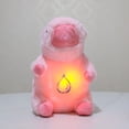 thumbnail image 3 of Nueva música que respira Capibara Luces rítmicas Muñeca relajante Capibara Compañero para dormir Muñeco de oso de peluche Bebé, 3 of 5