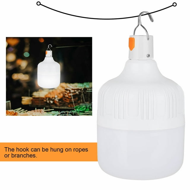 50W USB Rechargeable LED Light Bulb Portable Night Emergency For House