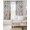 Gray, variant on Easter Black Out Curtains 63 Inch Long, Room Darkening Draperies Curtains Panels, Spring Flowers Wreath Rabbit Budding Florals Thermal Insulated Curtain for Bedroom Living Room 52"x63" 2 Panels
