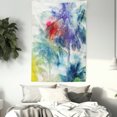 thumbnail image 3 of Palm Tree Tapestry, Retro Watercolor Silhouettes of Palm Trees Stains on Tropical Paradise Theme, Wall Hanging for Bedroom Living Room Dorm Decor, 40W X 60L Inches, Multicolor, by Ambesonne, 3 of 5