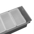 thumbnail image 2 of Boîte à condiments en plastique durable, couvercle transparent, design détachable, multifonction, pour fruits et légumes, 6 compartiments, 2 of 4