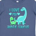 thumbnail image 4 of Inktastic I Love My Auntie-saurus Cute Brontosaurus Family Boys or Girls Baby T-Shirt, 4 of 5