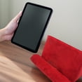 thumbnail image 3 of Yiaieng Tablet Pillow Stand, Cushion Tablet Stand & Holder, Universal Phone and Pad Holder for Lap, Knee, Sofa and Bed (Red), 3 of 8
