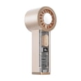 thumbnail image 1 of ICQOVD Portable Fan Usb Transparent Mecha Fan Led Light Portable for Travel Outdoor, 1 of 6