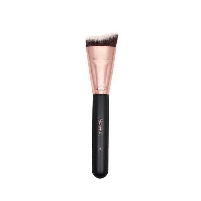 Colección de pinceles Morphe Rose Gold R9 Curved Contour