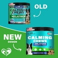 thumbnail image 3 of Beloved Pets Calming Chews for Dogs – Melatonin Dog Treats for Anxiety Relief, Stress Support & Sleep Aid – Relaxing Supplement for Fireworks, Thunder, Travel & Barking – Natural Anti-Stress Dog Chew, 3 of 9