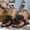 Black, variant on Women's Flower Detail Slide Sandals, Flat Open Toe Casual Beach Flip Flops for Summer Vacation and Outdoor Use Blue 36