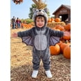 thumbnail image 3 of RUINIXCW Girls Boys Halloween Animal Long Sleeve Hooded Zip Up Wolf Jumpsuit, 3 of 8