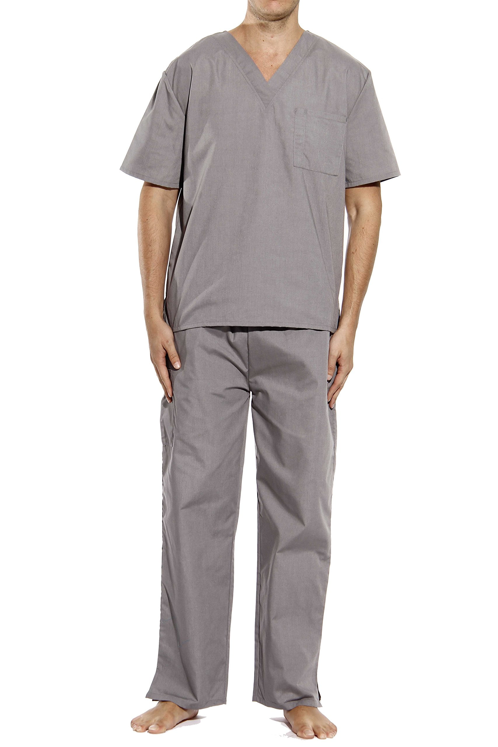 Tropi 33000MWHTXXL Tropi Unisex Scrub Sets Medical Scrubs Mens