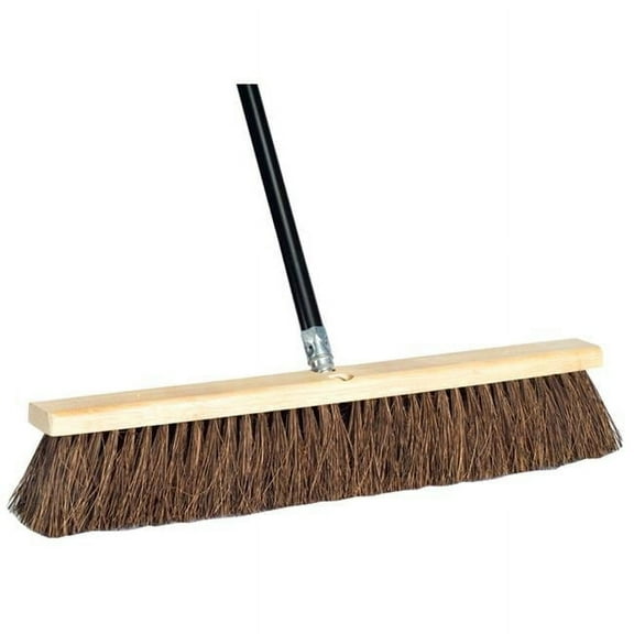 24 in. Palmyra Push Broom & Handle