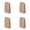 Green 4PCS, variant on CY5O5ee 6 Count Brown Grocery Lunch Bag 5.12 X 3.15 X 9.45 Inches Paper Snack Bag Cookie PartyFavor CandyTreat Bread Popcorn Bags, Thank You Gift Bag