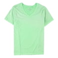 thumbnail image 1 of Skechers Womens Solid Basic T-Shirt lime XS, 1 of 2