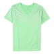 thumbnail image 1 of Skechers Womens Solid Basic T-Shirt lime XS, 1 of 2