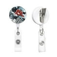 thumbnail image 7 of 3 Pieces Retractable Badge Holder Reel - Holder Reel with Metal Belt Clip for Office Worker - A, 3..5cm A, 7 of 7