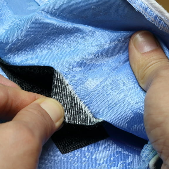 Industrial Strength 38mm Sticky Back Hook & Loop - Heat Resistant, for Indoor/Outdoor Use on Textiles & Surfaces